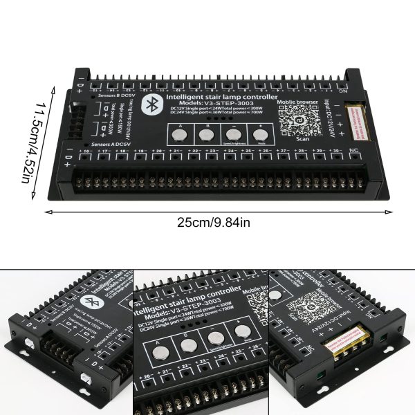 sensor stair size